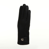 Перчатки мужские, безразмерные, с утеплителем, цвет чёрный Перчатки мужские, безразмерные, с утеплителем, цвет чёрный