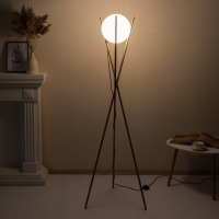 Торшер 19048/1 E27 40Вт медь 45х45х170 см