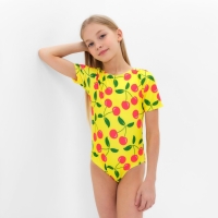 Купальник детский MINAKU &laquo;Вишенки&raquo;, рост 128-134