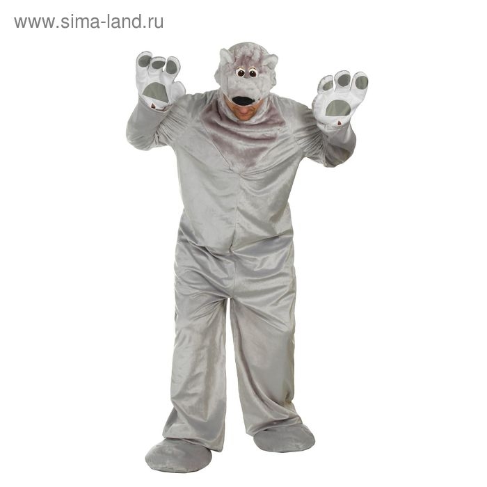 Карнавальный костюм &laquo;Волк&raquo; взрослый, р. 50&ndash;52