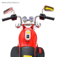 Электромобиль &laquo;Чоппер&raquo;, цвет красный