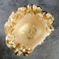 Вазон "Чаша 12 апостолов" слоновая кость, 1,8л/ 35х30х30см Вазон "Чаша 12 апостолов" слоновая кость, 1,8л/ 35х30х30см