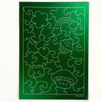 Пазл деревянный фигурный «Фея», 41 элементов Пазл деревянный фигурный «Фея», 41 элементов