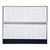 Планинг датированный 2024 года, 294 х 142 мм, 64 листа, на гребне, Attomex.Lancaster, твёрдая обложка балакрон, блок 70 г/м2, синий Планинг датированный 2024 года, 294 х 142 мм, 64 листа, на гребне, Attomex.Lancaster, твёрдая обложка балакрон, блок 70 г/м2, синий