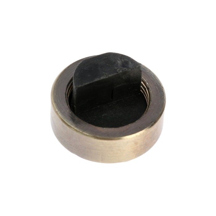 Зеркалодержатель ТУНДРА , d=20 мм, без сверления, цвет бронза, пластик, 4 шт.