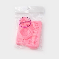 Молд Доляна &laquo;Ключ от сердца&raquo;, силикон, 8,5&times;6,8 см, цвет МИКС