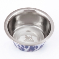 Миска цветная стандарт 200 мл, леопард Миска цветная стандарт 200 мл, леопард