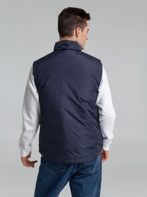 Жилет светоотражающий Lattvind темно-синий, размер XS