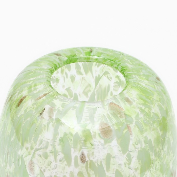 Ваза для цветов &laquo;Жасмин&raquo; из цветного стекла 20,5&times;13&times;13 см