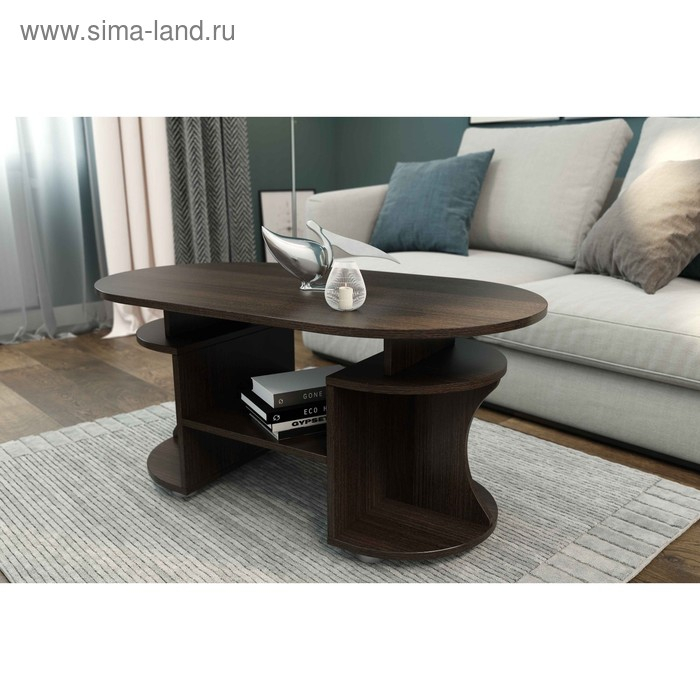 Стол журнальный Барон, 1000х480х560, Венге