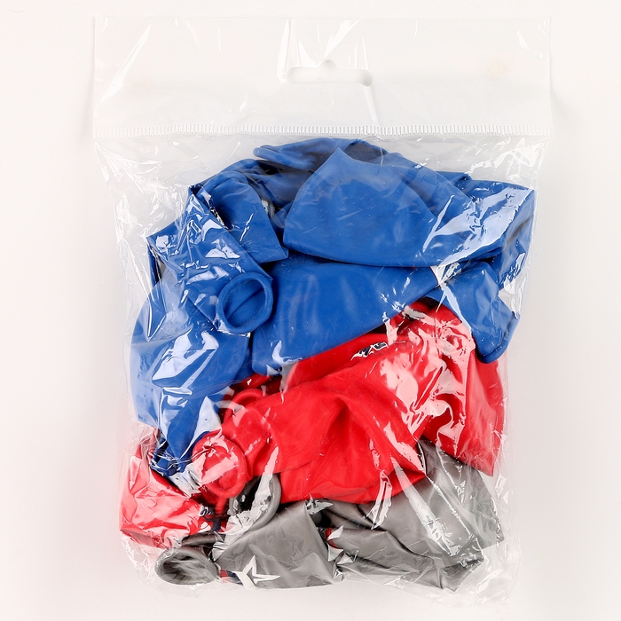 Воздушный шар латексный 12" &laquo;С 23 февраля. Сильному духом&raquo;, пастель, 25 шт., МИКС