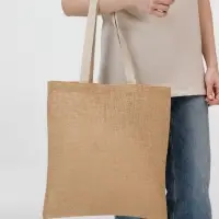 Холщовая сумка на плечо Juhu, неокрашенная Холщовая сумка на плечо Juhu, неокрашенная