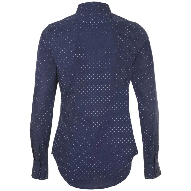 Рубашка женская Becker Women, темно-синяя с белым, размер XS Рубашка женская Becker Women, темно-синяя с белым, размер XS