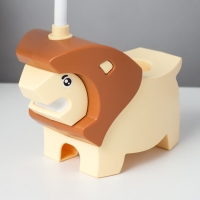 Настольная лампа "Львёнок" LED USB АКБ желто-шоколадный 7,5х13х29 см RISALUX Настольная лампа "Львёнок" LED USB АКБ желто-шоколадный 7,5х13х29 см RISALUX