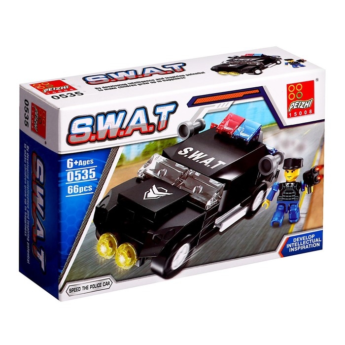 Конструктор Спецназ &laquo;Бронемобиль&raquo;, 66 деталей