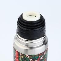 Термос в кожзаме "Новогоднее настроение", 500 мл