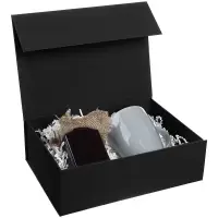 Коробка складная Portada, M, черная Коробка складная Portada, M, черная