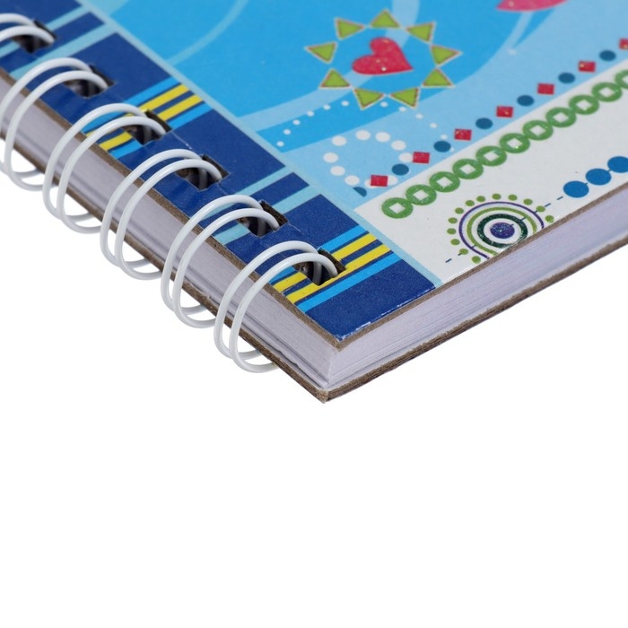 Записная книжка в подарочной коробке, на замочке, А6, 50 листов, линия "Цветы", МИКС