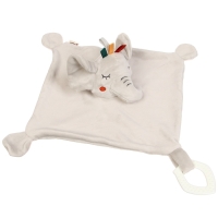 Комфортер - игрушка &laquo;Слоник Эли&raquo;, погремушка, прорезыватель, цвет серый, Крошка Я