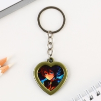 Брелок для ключей с местом под фото &laquo;Аниме&raquo;, 8 х 3 см