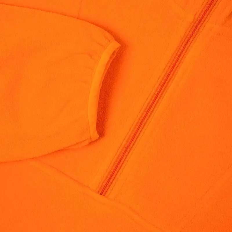 Анорак флисовый унисекс Fliska, оранжевый, размер XS/S