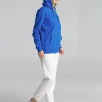 Толстовка на молнии с капюшоном Siverga Heavy 2.0, ярко-синяя, размер 4XL