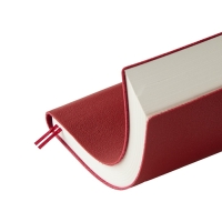 Ежедневник недатированный А5, 128 листов GRAND, интегральная обложка из искусственной кожи, ляссе, кремовый блок 70 г/м2, бордовый Ежедневник недатированный А5, 128 листов GRAND, интегральная обложка из искусственной кожи, ляссе, кремовый блок 70 г/м2, бордовый