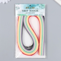 Полоски для квиллинга 180 полосок плотность 120 гр "Цветные" ширина 1 см длина 54 см Полоски для квиллинга 180 полосок плотность 120 гр "Цветные" ширина 1 см длина 54 см