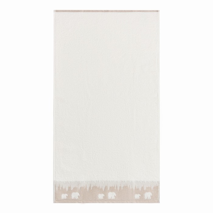 Полотенце махровое Love Life "Winter dream" 50х90 см, белый, 100% хл, 400 гр/м2