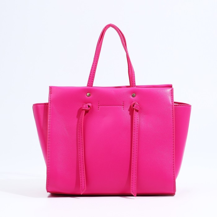 Сумка женская тоут на молнии, цвет розовый Сумка женская тоут на молнии, цвет розовый