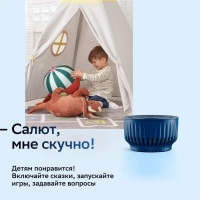 Умная колонка Sber SberBoom Mini (SBDV-00095), ассистент Салют, 5 Вт, Wi-Fi, BT 5.0, синяя Умная колонка Sber SberBoom Mini (SBDV-00095), ассистент Салют, 5 Вт, Wi-Fi, BT 5.0, синяя