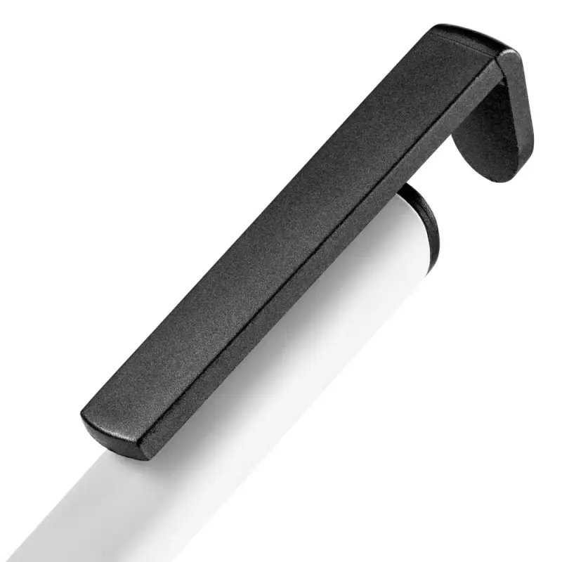 Ручка шариковая Standic с подставкой для телефона, белая Ручка шариковая Standic с подставкой для телефона, белая