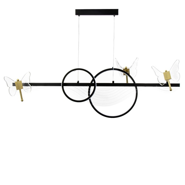 Светильник Светильник "Фьюжн" LED 110Вт 3000-6000К черный 100х12х28см