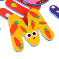 Набор стикеров &laquo;Алфавит&raquo;, материал EVA, 33 детали, Крошка Я