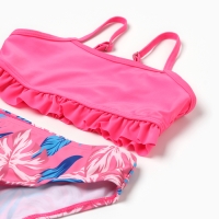 Купальник раздельный для девочек, цвет розовый, рост 98-104 см Купальник раздельный для девочек, цвет розовый, рост 98-104 см