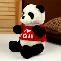 Мягкая игрушка «Панда» в кофте, 25 см Мягкая игрушка «Панда» в кофте, 25 см
