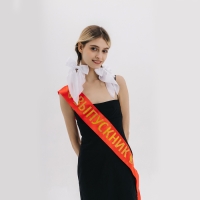 Карнавальный набор белых бантов на заколке, 2 штуки Карнавальный набор белых бантов на заколке, 2 штуки