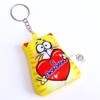 Брелок антистресс &laquo;С любовью&raquo; 7 х 7 см