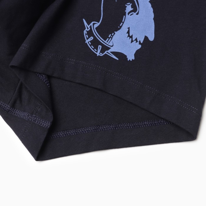 Трусы мужские боксеры, цвет тёмно-синий, размер 52 (XL)