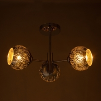 Люстра Аполло 3х60Вт Е27 Хром Люстра Аполло 3х60Вт Е27 Хром