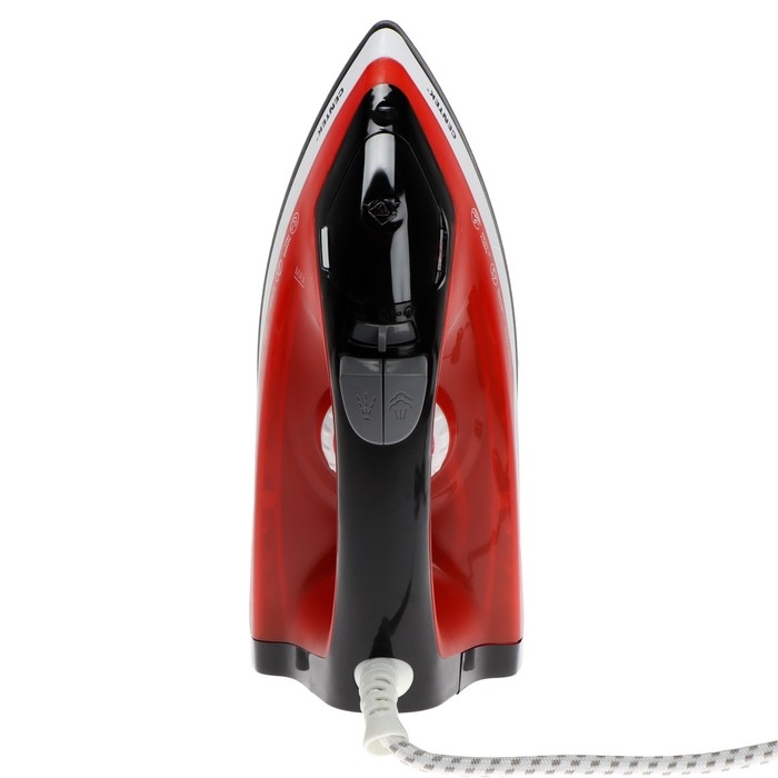 Утюг Centek CT-2347, 1800 Вт, 200мл, антипригарное покрытие, самоочистка, красный