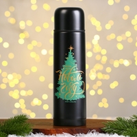 Новый год. Новогодний набор &laquo;Пусть всё сбудется&raquo;, термос 500 мл, кружка 2 шт