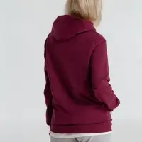 Толстовка с капюшоном унисекс Hoodie, бордовая, размер S Толстовка с капюшоном унисекс Hoodie, бордовая, размер S