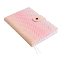 Ежедневник недатированный A5 136 листов, кожзам deVENTE. Elizabeth, твердая обложка с поролоном, перфорация, ляссе, блок 70, розовый Ежедневник недатированный A5 136 листов, кожзам deVENTE. Elizabeth, твердая обложка с поролоном, перфорация, ляссе, блок 70, розовый