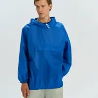 Дождевик-анорак Alatau, укороченный, синий, единый размер Дождевик-анорак Alatau, укороченный, синий, единый размер