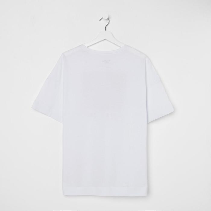 Футболка &laquo;Мари&raquo; Коты аристократы oversize, цвет белый