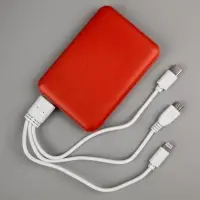 Внешний аккумулятор Uniscend Full Feel Type-C 5000 мАч, красный