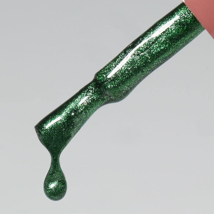 Гель лак для ногтей &laquo;CAT`S EYE NEON&raquo;, 3-х фазный, 10 мл, LED/UV, цвет зелёный (43)