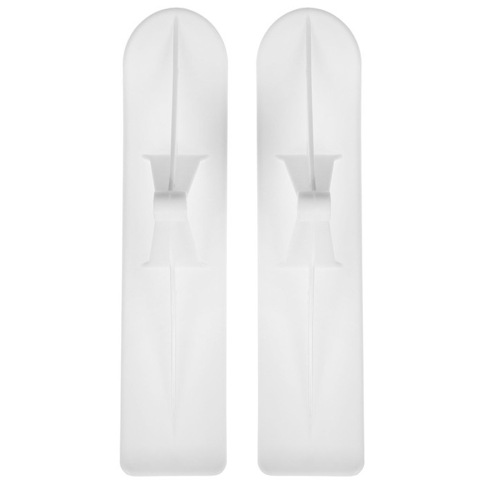 Лыжи для самокатов-снегокатов GRAFFITI, пара, цвет белый