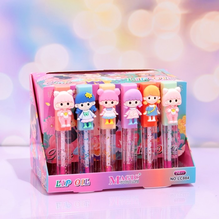 Масло для губ &laquo;Пупсы&raquo;, микс